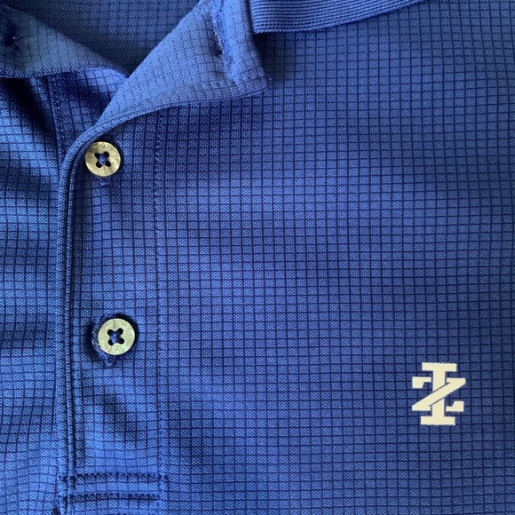 Izod Golf Blue Polo - Picture 2 of 6